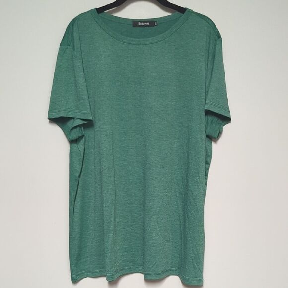 Casual Green Short Sleeve Tee - Picture 1 of 5